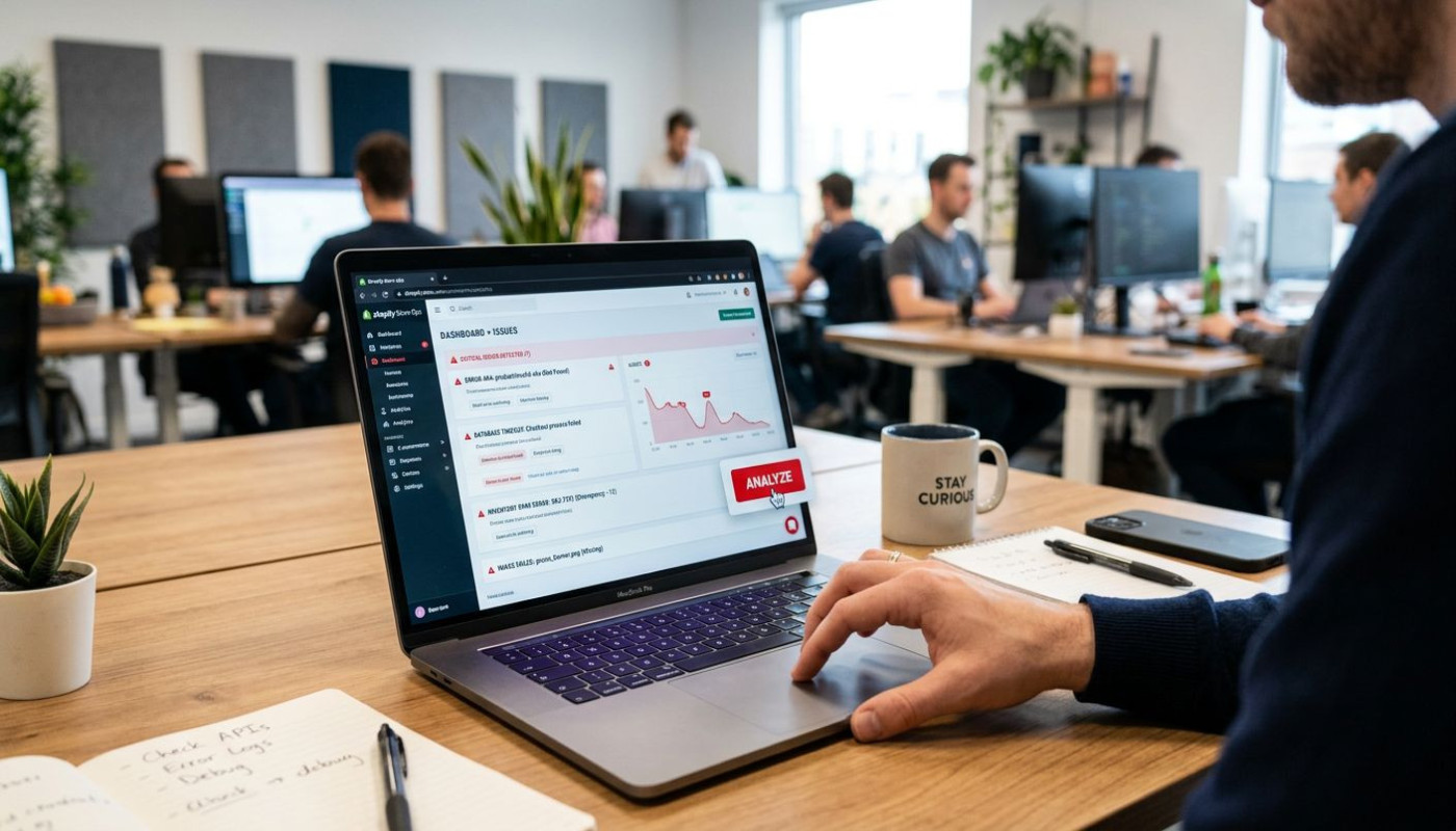 Découverte des erreurs courantes sur les plateformes marchandes avec une analyse en un clic